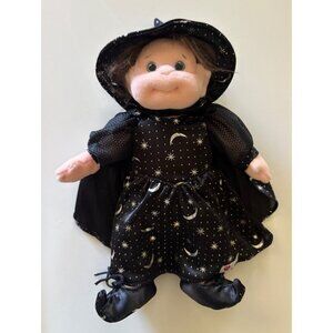 VTG 2000 Ty Cookie Beanie Babies Kids Plush Doll Toy Ty Gear Witch Outfit Costum